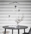 Lampa wisząca potrójna SICILY chrom 3xE14 Markslojd 107015 | 7330024571365 noxbox lampynox www.lampynox.pl