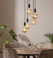 Lampa wisząca SKY czarny 5xE27 Markslojd 107467 | 7330024579316 noxbox lampynox www.lampynox.pl