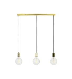 SKY złoty 3xE27 Lampa wisząca potrójna Markslojd 106335