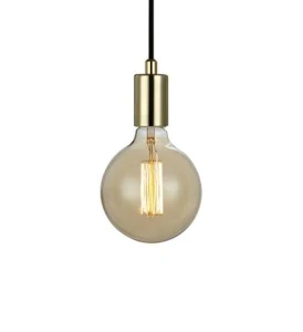 SKY złota E27 Lampa wisząca Markslojd 106170