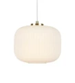 Lampa wisząca SOBER biały | mosiądz Ø 25cm E27 Markslojd 107918 | 7330024588066 noxbox lampynox www.lampynox.pl