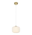 Lampa wisząca SOBER biały | mosiądz Ø 25cm E27 Markslojd 107918 | 7330024588066 noxbox lampynox www.lampynox.pl