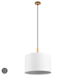 KORBA Biały E27 Lampa wisząca