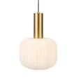 Lampa wisząca SOBER biały | mosiądz Ø 15cm E14 Markslojd 108123 | 7330024599345 noxbox lampynox www.lampynox.pl