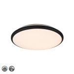 LIMBUS Czarny mat ściemnialny LED 20W 3000K Plafon