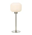 Lampa stołowa SOBER biały | stalowy Ø 15cm E14 Markslojd 108121 | 7330024599321 noxbox lampynox www.lampynox.pl