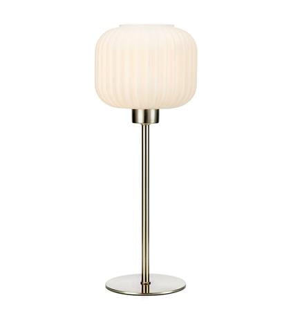Lampa stołowa SOBER biały | stalowy Ø 15cm E14 Markslojd 108121 | 7330024599321 noxbox lampynox www.lampynox.pl