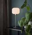 Lampa stołowa SOBER biały | stalowy Ø 15cm E14 Markslojd 108121 | 7330024599321 noxbox lampynox www.lampynox.pl
