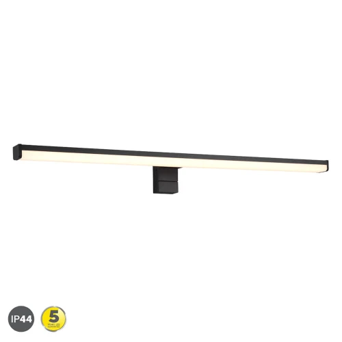 Kinkiet łazienkowy nad lustro LINO Czarny mat szer.60cm. LED 11W 3000K IP44 Trio 284116032 | 4017807507621 noxbox lampynox www.lampynox.pl