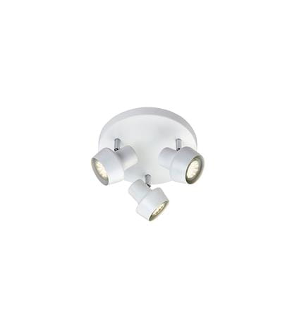 Spot URN biały Ø 23,5cm 3xGU10 Markslojd 106086 | 7330024556003 noxbox lampynox www.lampynox.pl