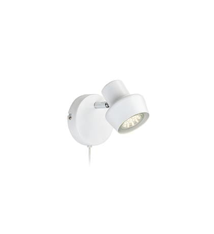 Kinkiet regulowany URN biały GU10 Markslojd 106083 | 7330024555976 noxbox lampynox www.lampynox.pl