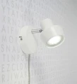 Kinkiet regulowany URN biały GU10 Markslojd 106083 | 7330024555976 noxbox lampynox www.lampynox.pl