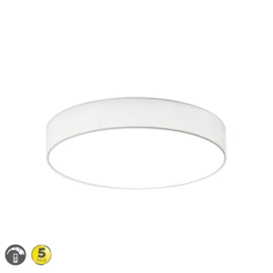LUGANO Biały ściemnialy śr.40cm LED 22W 3000K Lampa sufitowa