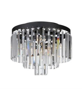 VENTIMIGLIA czarny Ø 42cm 4xE14 Lampa sufitowa Markslojd 106563