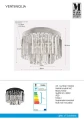 Lampa sufitowa VENTIMIGLIA czarny Ø 30cm 3xE14 Markslojd 106564 | 7330024564183 noxbox lampynox www.lampynox.pl