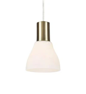 VERO Patyna | Biały Ø 9cm E14 Lampa wisząca Markslojd 107512