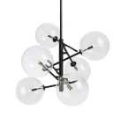 ANDREW czarny 6xG9 Lampa wisząca Markslojd 107748