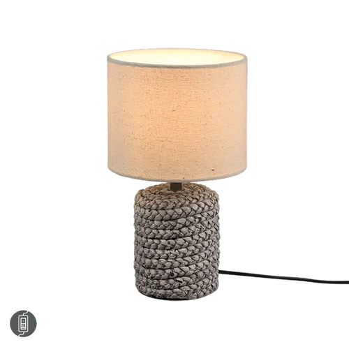 Lampka stołowa MALA Beż śr.15cm. E14 RL R50941044 | 4017807506839 noxbox lampynox www.lampynox.pl