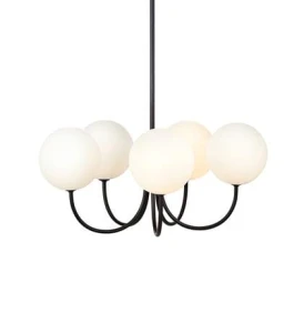 CINCO czarny | biały 5xG9 Lampa wisząca Markslojd 107767