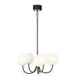 Lampa wisząca CINCO czarny | biały 5xG9 Markslojd 107767 | 7330024585867 noxbox lampynox www.lampynox.pl