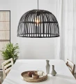 Lampa wisząca COTTAGE czarny Ø 60cm E27 Markslojd 107981 | 7330024588714 noxbox lampynox www.lampynox.pl