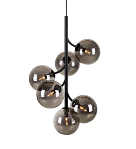 CALLISTO czarny | przydymiony 6xG9 Lampa wisząca Markslojd 108108