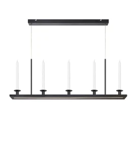 DOWNTOWN czarny LED DIM 22W 3000K Lampa wisząca ze świecznikami Markslojd 107527