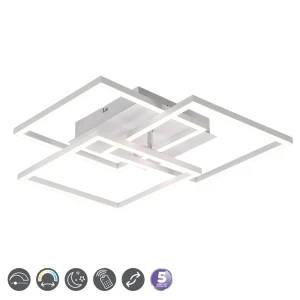 MOBILE Regulowana Biały mat DIM LED PILOT 28W 2700-6000K Lampa sufitowa  