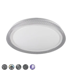 HERACLES LED  18W  ściemnialna z pilotem. Efekt gwiaździsty  2700 - 6500K