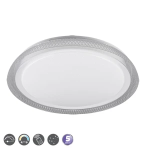HERACLES LED  24W  ściemnialna z pilotem. Efekt gwiaździsty  2700 - 6500K 