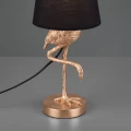 LOLA złoto czarna Lampka stołowa Żuraw E14 RL R50251079 4017807459340 noxbox lampynox www.lampynox.pl