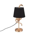 LOLA złoto czarna Lampka stołowa Żuraw E14 RL R50251079 4017807459340 noxbox lampynox www.lampynox.pl