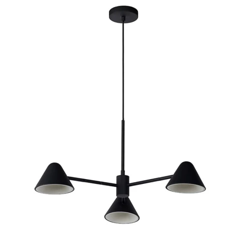 Lampa wisząca DEVON LED Czarny 3x3W 3000K Lucide 204151530  5411212201812 lampynox noxbox www.lampynox.pl 1.jpg