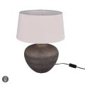 LOU Brązowa ceramiczna Lampka stołowa RL R50963844 4017807469776 noxbox lampynox www.lampynox.pl