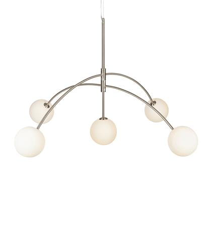 Lampa wisząca HEAVEN stal | biały 5xG9 Markslojd 107559 | 7330024580237 noxbox lampynox www.lampynox.pl