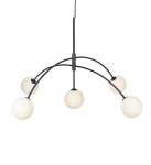 HEAVEN czarny | biały 5xG9 Lampa wisząca Markslojd 107560