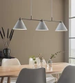 Lampa wisząca KLINT biały | stal 3xE14 Markslojd 108075 | 7330024598645 noxbox lampynox www.lampynox.pl