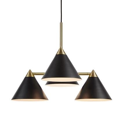 Lampa wisząca KLINT czarny | antyczny 4xE14 Markslojd 108076 | 7330024598652 noxbox lampynox www.lampynox.pl