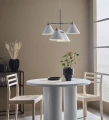 Lampa wisząca KLINT biały | stal 4xE14 Markslojd 108077 | 7330024598669 noxbox lampynox www.lampynox.pl