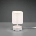 MARIE Biała ceramiczna E14 Lampka stołowa   RL R50980101 4017807456707 noxbox lampynox www.lampynox.pl