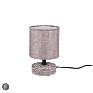 MARIE Brązowa ceramiczna E14 Lampka stołowa 