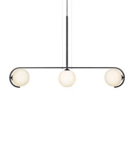 PARK czarny | biały 3xG9 Lampa wisząca Markslojd 107828
