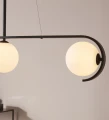 Lampa wisząca PARK czarny | biały 3xG9 Markslojd 107828 | 7330024586659 noxbox lampynox www.lampynox.pl