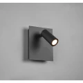 Regulowany kinkiet zewnętrzny TUNGA Antracyt LED 3W 420lm Trio 222960142 | 4017807491258 noxbox lampynox www.lampynox.pl