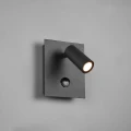 Regulowany kinkiet zewnętrzny TUNGA Antracyt LED 3W 420lm Czujnik ruchu Trio 222969142 | 4017807491272 noxbox lampynox www.lampynox.pl