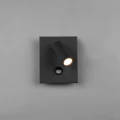 Regulowany kinkiet zewnętrzny TUNGA Antracyt LED 3W 420lm Czujnik ruchu Trio 222969142 | 4017807491272 noxbox lampynox www.lampynox.pl