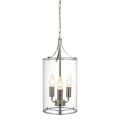 Lampa wisząca VINGA chrom | przeźroczysty Ø 20cm 3xE14 Markslojd 104652 | 7330024528703 noxbox lampynox www.lampynox.pl