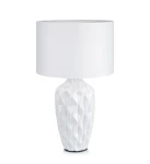 ANGELA biały Ø 26cm E27 Lampka stołowa Markslojd 106890