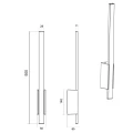Kinkiet zewnętrzny TAWA LED Antracyt 7,5W 3000K Trio 221460142 | 4017807490473 noxbox lampynox www.lampynox.pl