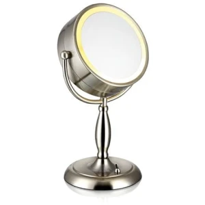 FACE stalowa LED 7W 2700K Lampa stołowa z lusterkiem Markslojd 105237